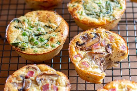 Mini Quiches Sans P Te Au Thermomix Yummix