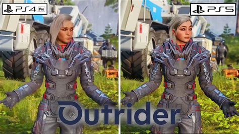 Outriders Ps Vs Ps Pro Graphics Comparison Gameplay Playstation Vs