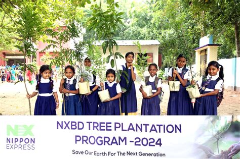 NX Bangladesh Conducts Tree Plantation Drive The Financial Express