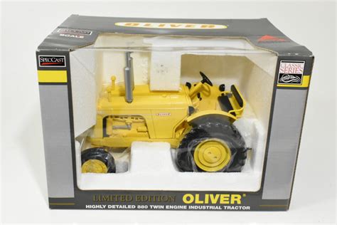 1 16 Oliver 880 Twin Engine Industrial Tractor Dalton S Farm Toys