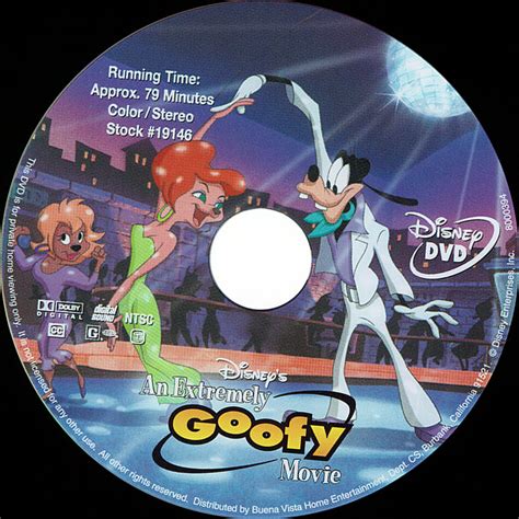 Goofy Movie DVD Cover