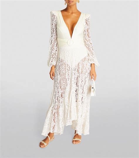 Womens Patbo White X Harrods Lace Sleeve Bodysuit Harrods Uk