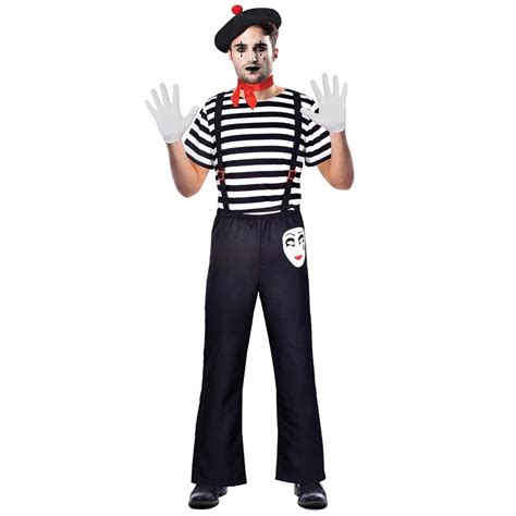 Mime Artist Costume - Last Minute Fancy Dress Ideas for Couples