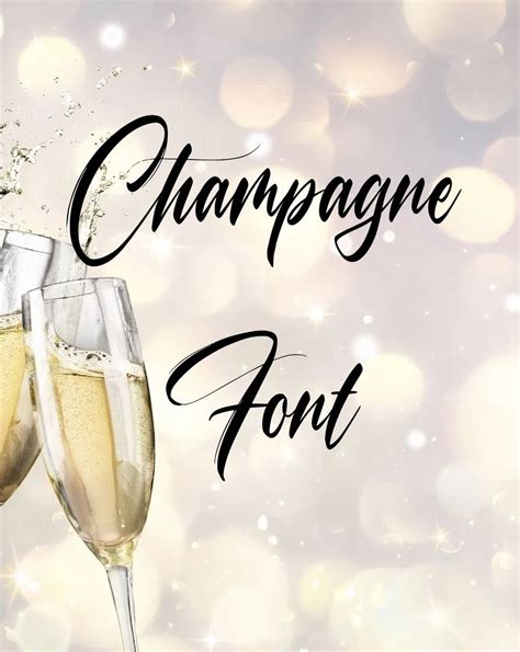 Champagne Font Free Download