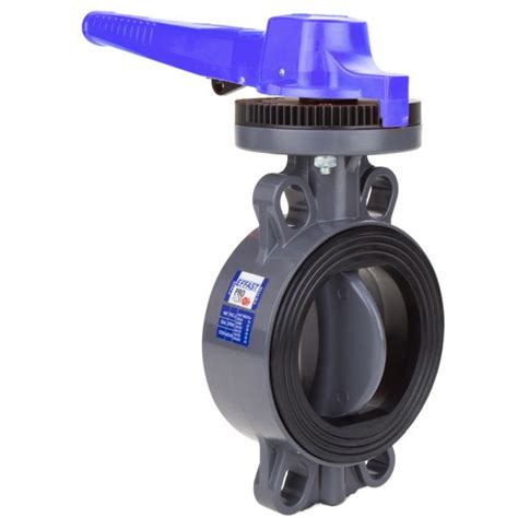 Pvcu Butterfly Valve Effast Plain Proflow