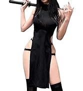 Jasmygirls Women Sexy Nurse Costume Lingerie Docter Cosplay Uniform Bedroom Role Play Outfit