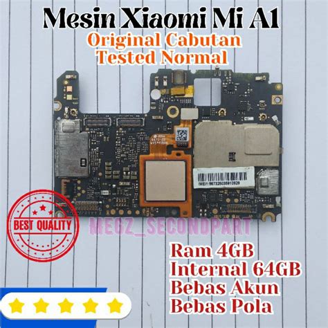 Jual Mesin Xiaomi MI A1 Normal Perawan Original Hidup MIA1 Tissot MDG2