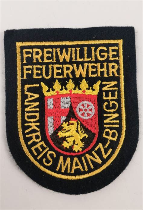 Rmelabzeichen Freiwillige Feuerwehr Landkreis Mainz Bingen