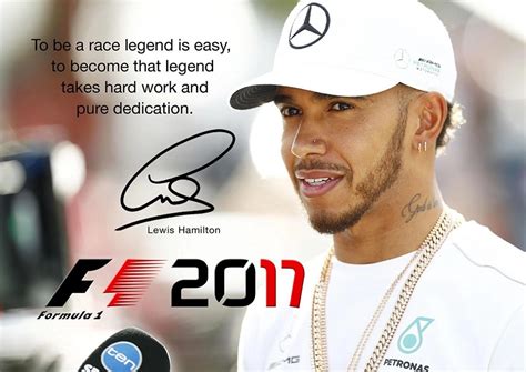 Lewis Hamilton Poster 2017 65 Signed Copy Formula 1 Merchandise