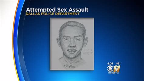 Dallas Police Release Sketch Of Attempted Sexual Assault Suspect Youtube