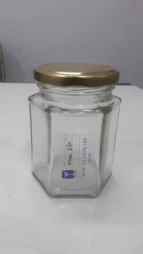 Metal Cap Ml Hexagonal Glass Jar At Rs Piece In Delhi Id