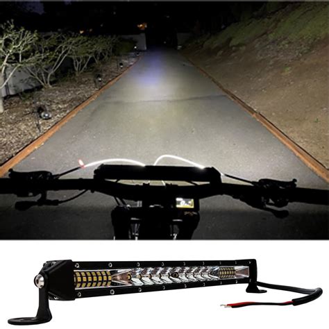 OZ USA E Bike LED Light Bar Bicycle Headlight For Shimano E5000 E7000