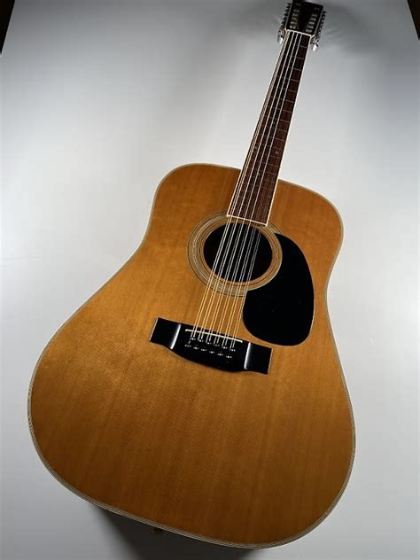 Yamaki YW 25 12 70s Vintage MIJ 12 Strings Acoustic Guitar Reverb