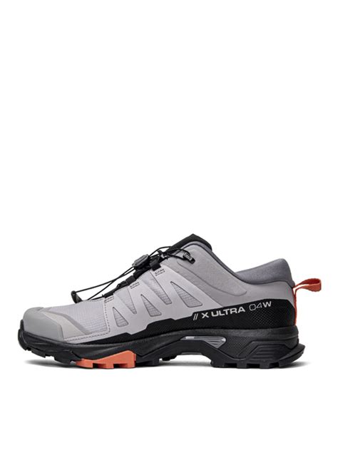 Buty Trekkingowe Damskie Szare Salomon X Ultra 4 GTX Sneaker Peeker