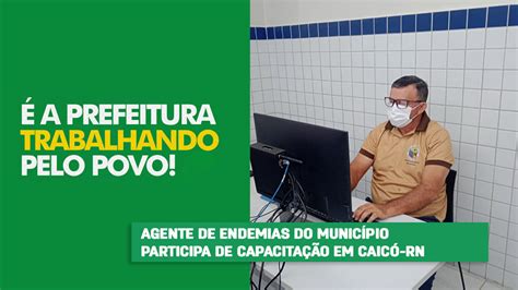 Agente de Endemias do município participa de capacitação em Caicó RN