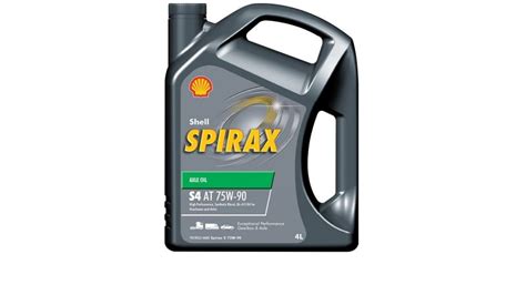 SHELL 75W90 Spirax S4 AT GL-4/5 4л полусинтетическое трансмиссионное ...