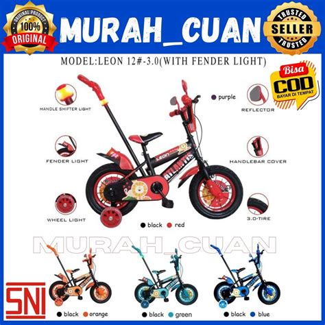 Jual Sepeda Anak Bmx Atlantis Leon Inch Ban Jumbo Besar Fatbike