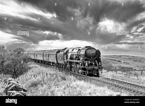 The Image Is Of The Southern Railways Merchant Navy Class Mt