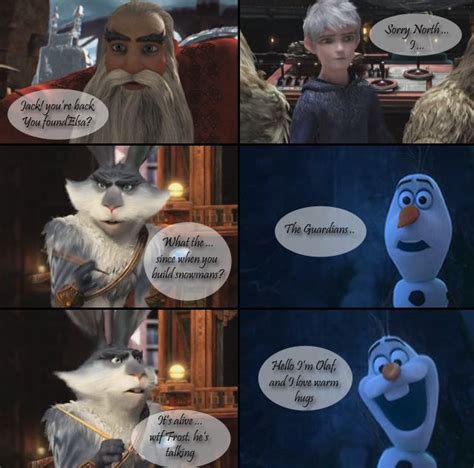 Wisdom Guardian Jack Frost X Elsa By Angeltorchic Deviantart