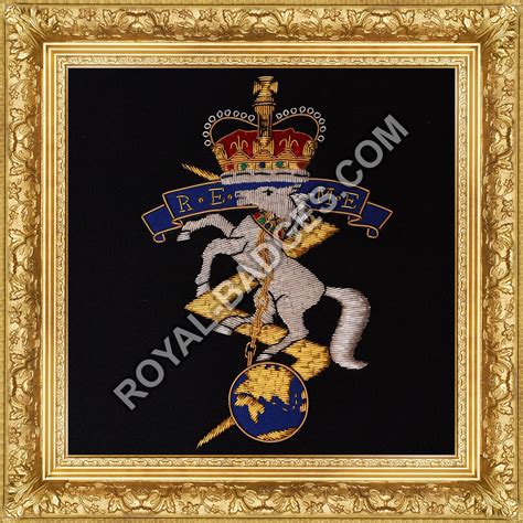 Royal Electrical Frame Blazer Badge Royal Badges Llc The Hand Made