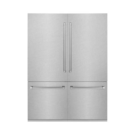 60 Built In Refrigerator In Stainless Steel Rbiv 304 60 Zline