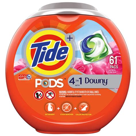 Tide Pods Plus Downy In He Turbo Laundry Detergent Pacs Count