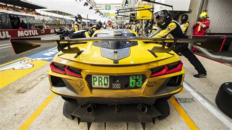 Corvette Racing C8.R Behind the Scenes Photos from 24 Hours of Le Mans 2021