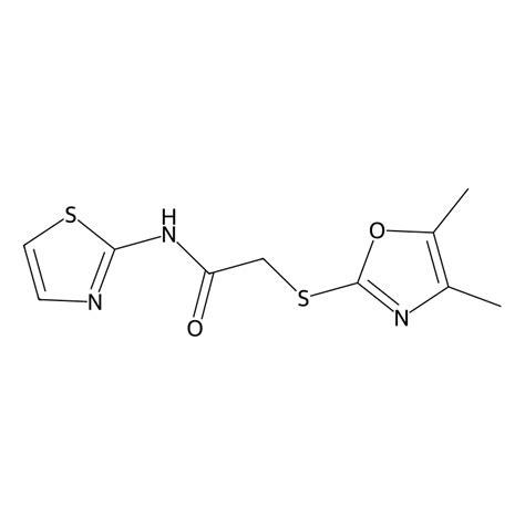 Buy 2 4 5 Dimethyl 1 3 Oxazol 2 Yl Sulfanyl N 1 3 Thiazol 2 Yl