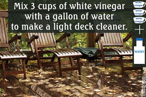 Homemade Deck Cleaner Recipes To Keep Your Space Sparkling