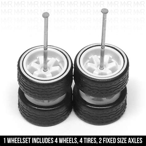 1 64 TE37 DEEP DISH Real Rider Wheels Rims Rubber Tires Set Custom For Hot EBay