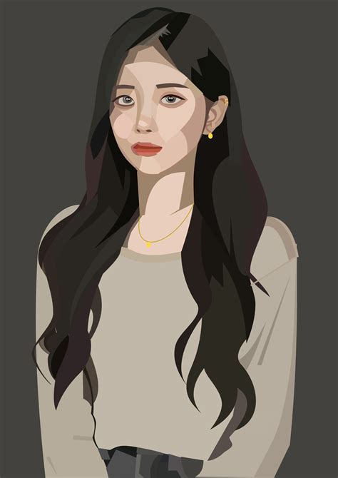 Artstation Korean Girl Portrait