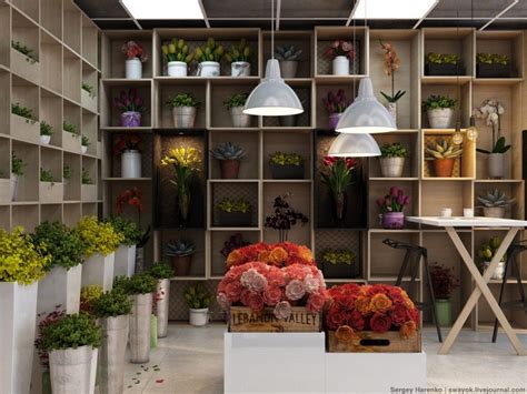 Цветочный магазин : interiors_ru Vintage Clothing Styles, Shop House ...