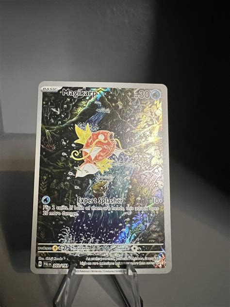 Pokémon TCG Magikarp Paldea Evolved 203 193 Holo Illustration Pack