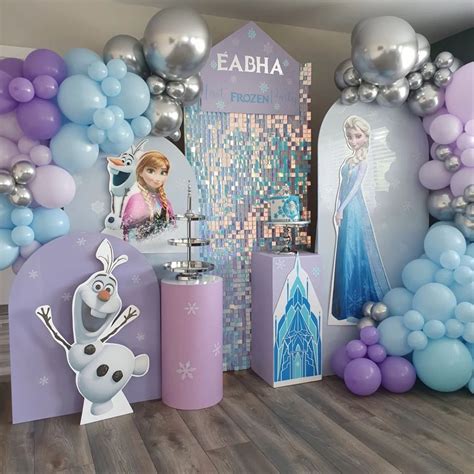 Diy Balloon Garland Kit Frozen Inspired Girls Birthday Party