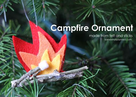 DIY Campfire Ornament | Christmas ornaments, Christmas ornament crafts ...