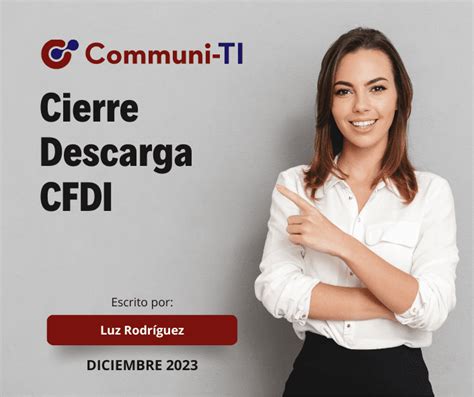 Cierre De Descarga CFDI En CONTPAQi Contabilidad Y Bancos Communi TI