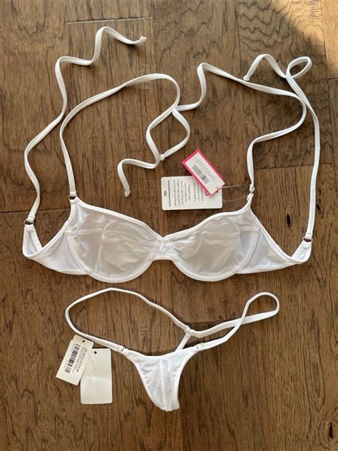 WICKED WEASEL SHEER Vision 455 3223 Bikini Set Size M M New Sizing 225 00 PicClick CA