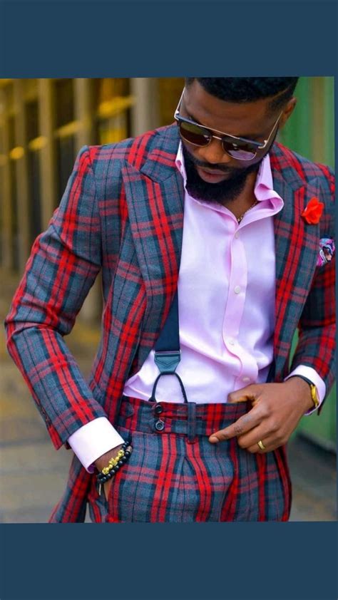 Men S Red And Blue Plaid Suit Groom Attire Giorgenti Custom Suits Nyc