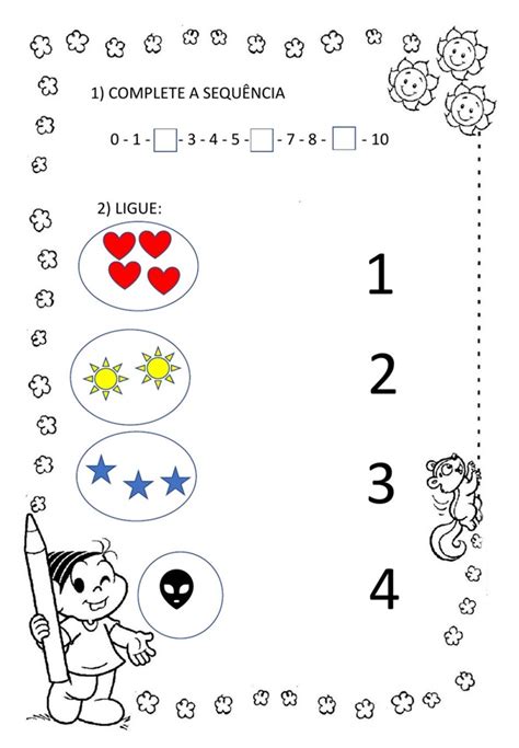 Atividades de alfabetização Matemática