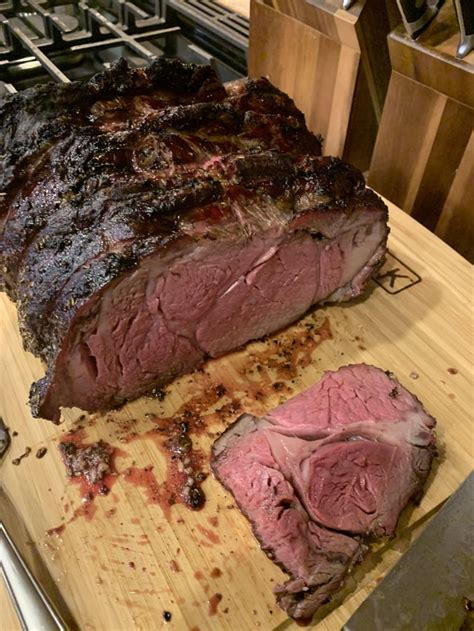 8 Pound Prime Rib Roast Last Weekend R Traeger