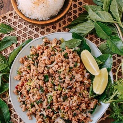 Pork Larb, The National Dish of Laos - The Woks of Life