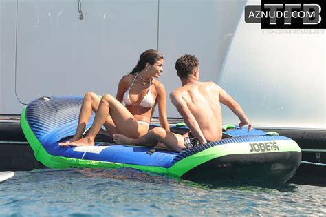 Luisinha Oliveira Sexy Seen Flaunting Her Hot Bikini Body On A Yacht Alongside Lando Norris In