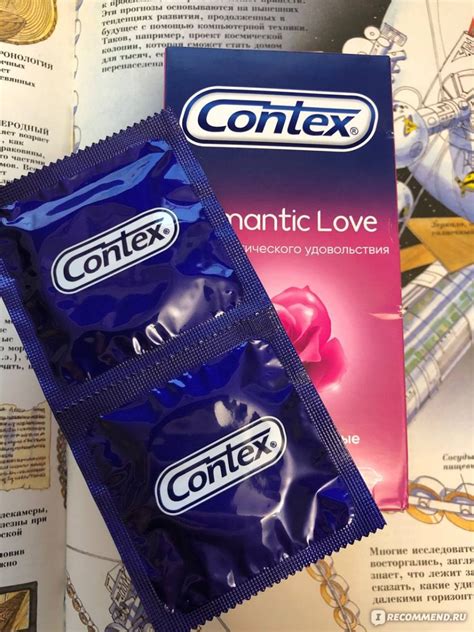 Презервативы Contex Romantic - ароматизированные - «Романтичная любовь ...