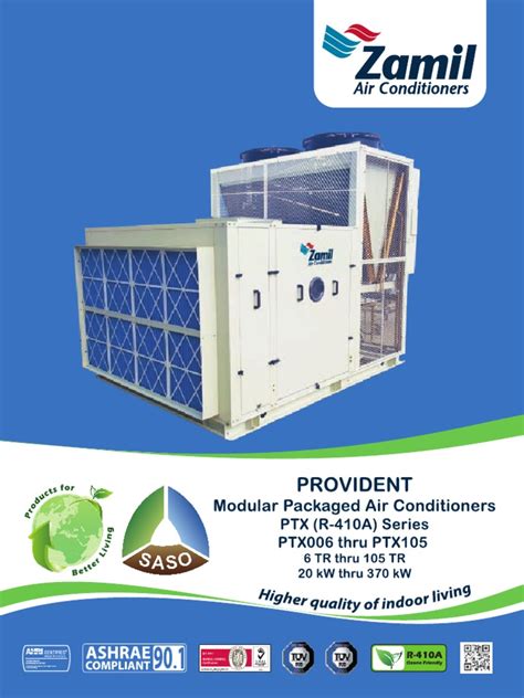 Ptx R 410a Series New Pdf Air Conditioning Hvac