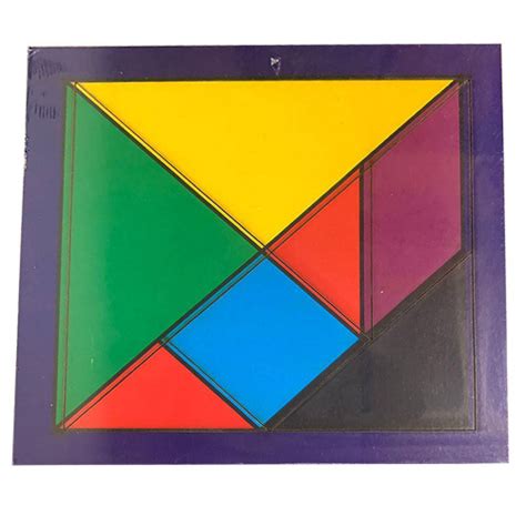 Tangram Quebra Cabe A Educativo E Pedag Gico Em Mdf Em Promo O Na