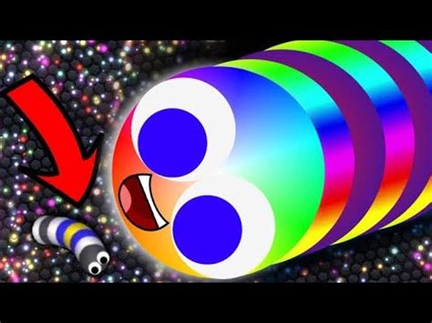 Slither Io Tiny Troll Snake Vs Giant Noob Snakes Epic Slitherio