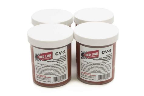 Redline Oil Cv-2 Grease With Moly - 14Oz Jar (Case Of 4)