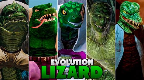 Evolution Of Lizard In Spider Man Games 1984 2023 YouTube