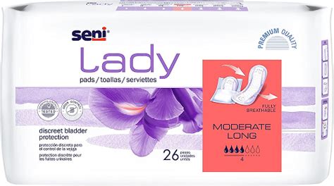 Seni Lady Bladder Control Pads All Absorbency Levels Vitality Medical