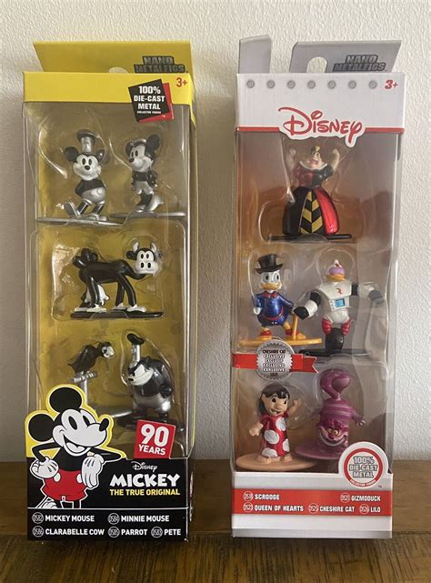 Pack Of Nano Metalfigs Mickey Mouse Years Mini Disney Figures Ebay